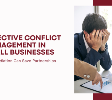 Effective Conflict Small Businesses