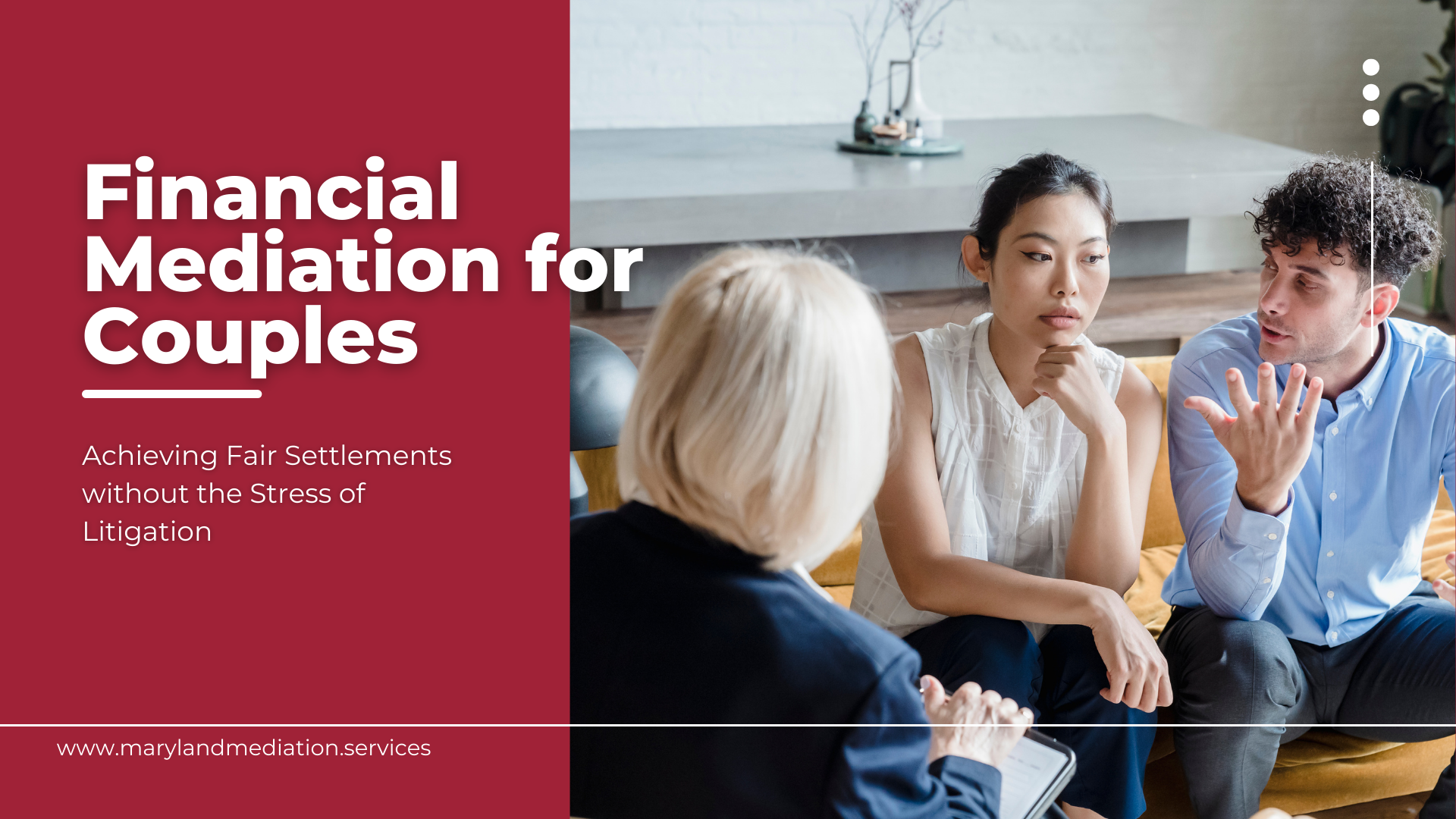Mediation for couples Financial Mediation